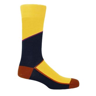 Peper Harow Hilltop Mens Socks - Bumblebee