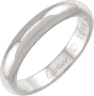 Cartier Platinum 950 Band Ring (Pre-Owned)