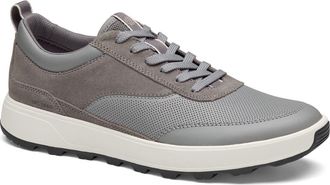 Johnston & Murphy Lucas Sneaker in Gray Full Grain/Suede at Nordstrom, Size 10.5