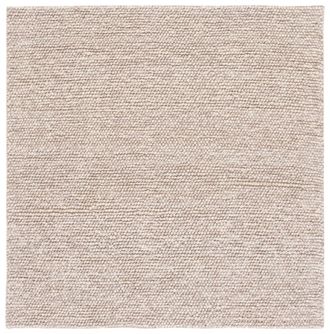 Safavieh Alfombra lana fibra natural beige 152 x 152 cm