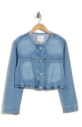 Habitual Cropped Denim Jacket in Adrift at Nordstrom Rack, Size X-Small