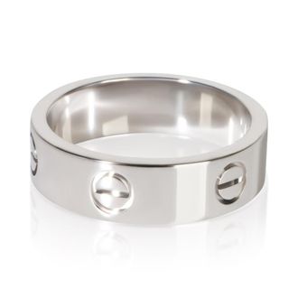 Cartier Pre-Owned Cartier White Gold Love Ring