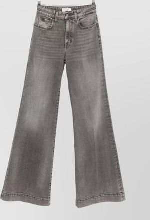 Jacob Cohen denim high-rise wide-leg jeans