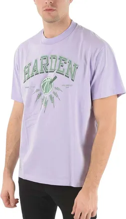 Neil Barrett Light Purple Crew Neck T-Shirt