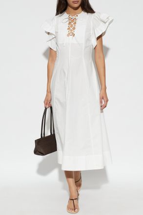 Ulla Johnson Dress Cowrie, Womens, White