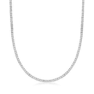 Ross-Simons 5.00- Diamond Tennis Necklace in Sterling Silver