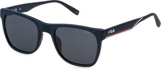 Fila SFI727 0C03 Mens Sunglasses Blue Size 54