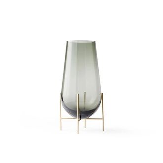 Audo &Eacute;chasse Vase S, smoke