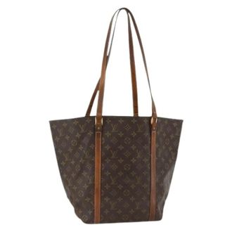 Louis Vuitton Pre-owned Tote Bags, female, Brown, Size: ONE SIZE Pre-owned Sac Shopping Tote