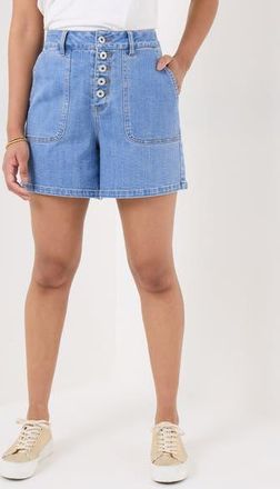 Joe Browns Mom Jean Shorts in Light Blue at Nordstrom, Size 26