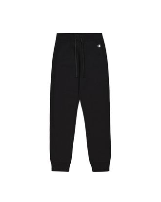 Champion Womens Legacy Basics W-Light Powerblend Fleece Rib Cuff Pants, Black, XXL