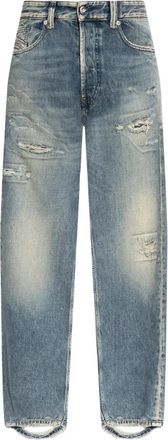 Diesel D-Macs Distressed Jeans - Heren - Regular Fit Jeans - Blauw - W31 - Denim - Jeans
