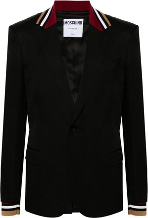 スーツ MOSCHINO Women Suit Jackets J0505 82260474 Grey Moschino Suit jacket