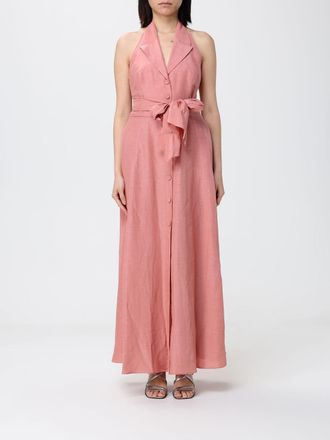Hanita Linen Blend Chemisier Dress