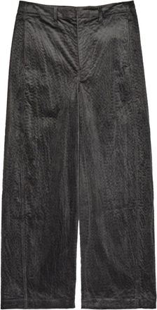 Bimba & Lola Ribfluwelen broek - Grijs