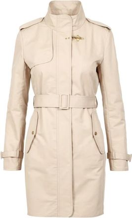 Fay Virginia Nylon Trenchcoat - Dames - Trenchcoats - Beige - L - Nylon - Jassen