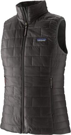 Patagonia Nano Puff Vest Kunstfasergilet für Damen | grau/schwarz