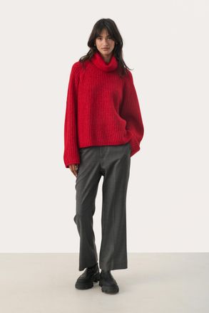 Part Two Pullover Loose fit red