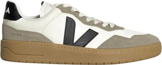 Veja V-90 Leather - - Shoes - Uomo - Bianco - 41 EU