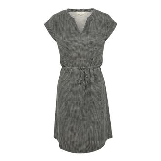 Part Two Navy Diamond Print Dress - female - Part Two - Short Dresses - Multicolor - 3XL - Dresses