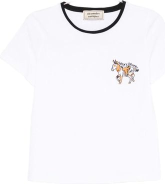 Alessandro Enriquez Mujer, Camisetas, Blanco, Talla: L
