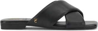 Vince Camuto Womens Adisey Cross-Band Sandal In Black