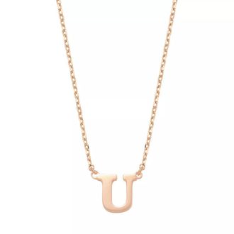 Isabel Bernard Halsketten - U Rosegold La Concorde Chloã© 14 Karat Collier - Gr. unisize - in Quarz - für Damen