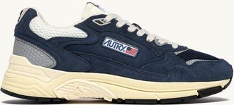 Autry HYPERWAY SNEAKERS IN BLUETTE AND MARSHMALLOW MESH AND SUEDE