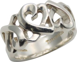 Tiffany & Co. Silver Silver 925 Band Ring (Pre-Owned)