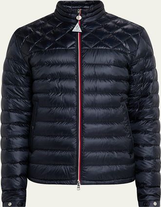Moncler Mens Quilted Nylon Jacket