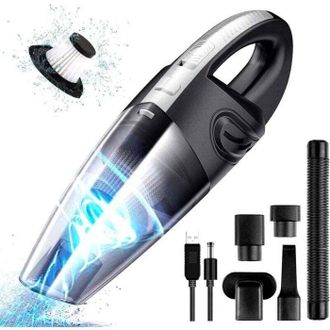 OEM Aspiradora De Mano Inal&aacute;mbrica - 120 Vatios - 2200 Mah - Autonom&iacute;a De 20 A 30 Minutos - Filtro Lavable - Reducci&oacute;n De Ruido