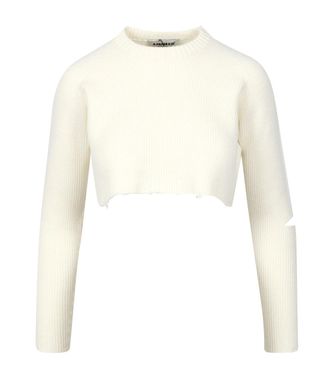 A Paper Kid Ein Papierkinderpullover beige