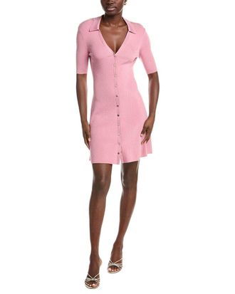 Maje Knitted Rib Dress