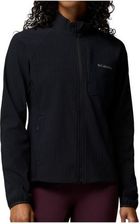 Columbia Superior Summit Grid Full Zip Fleecejacke f&uuml;r Damen | schwarz