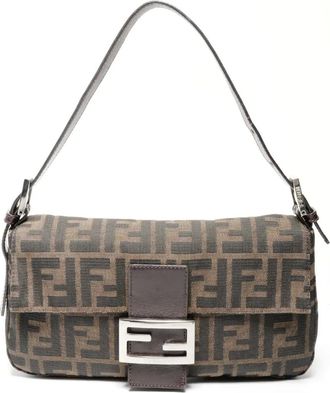 Fendi Borsa a spalla Mamma Baguette 1990-2000 - Toni neutri