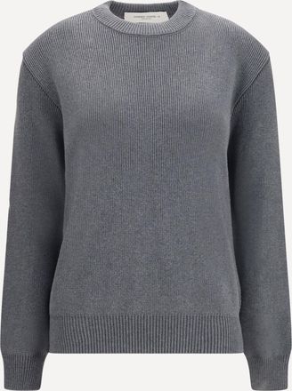 Golden Goose Cotton crewneck Sweater with back logo Female M