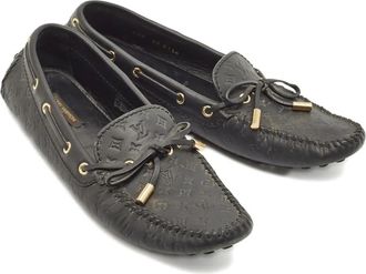 Louis Vuitton Portacarte Gloria in pelle con monogramma inciso - Nero