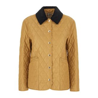 Burberry Dranefeld Jacket - female - Burberry - Light Jackets - Brown - XS - Jackets
