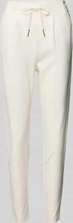 Only Regular Fit Sweatpants aus Viskose-Mix Modell POPTRASH LIFE in Weiss, Gr&ouml;&szlig;e XL/32