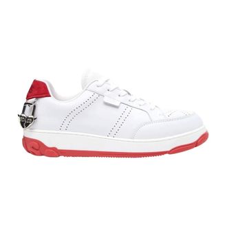 GCDS Gcds, Dames, Schoenen, Wit, Maat: 39 EU Leer