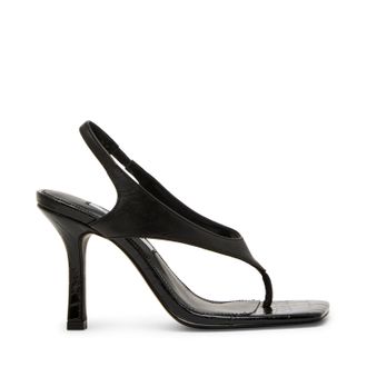 Steve Madden Improv Sandal BLACK LEATHER