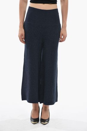 Stella McCartney Pantaloni in Maglia a Vita Alta Stella McCartney