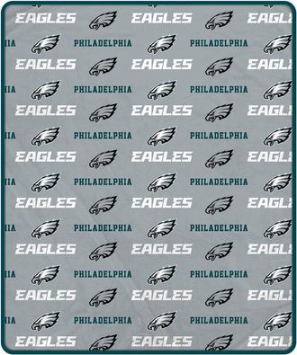 Pegasus Sports Philadelphia Eagles Nfl Team Logo Print Soft Blanket