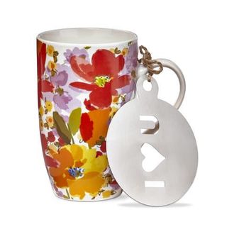 Tag Springtime Floral Mug and Stencil Set - Perfect for Spring in Multicolored at Nordstrom