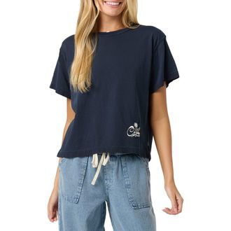 O'Neill OG Radical Sun Boxy Graphic Tee in Navy at Nordstrom, Size Xx-Large