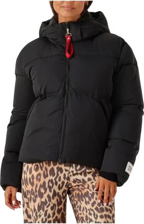 Harper & Yve Stijlvolle leren jas voor dames - Dames - Winterjassen - Zwart - L - Wol - Jassen