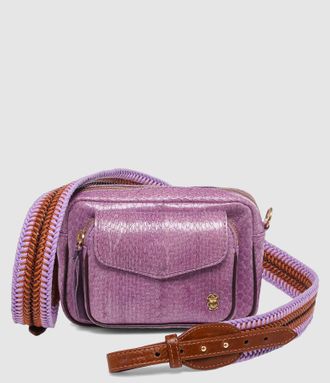 CLARIS VIROT Sac Baby Charly Cobra Lavande