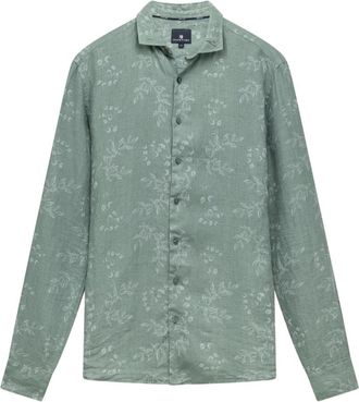 State of Art Hemd - Heren - Casual Overhemden - Groen - 2XL - Overhemden