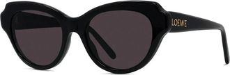 Loewe Slim Lw 40178I - Dames - Zonnebrillen - Zwart - ONE Size - Accessoires