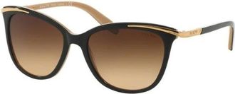 Ralph Lauren Cat-Eye Zonnebril - Dames - Zonnebrillen - Zwart - 54 MM - Accessoires